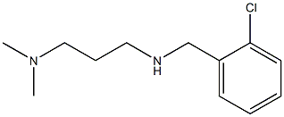 [(2-chlorophenyl)methyl][3-(dimethylamino)propyl]amine Struktur