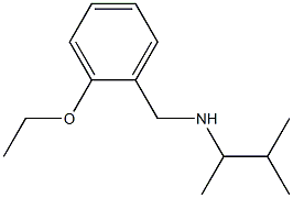 [(2-ethoxyphenyl)methyl](3-methylbutan-2-yl)amine Struktur