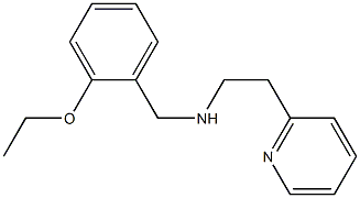 [(2-ethoxyphenyl)methyl][2-(pyridin-2-yl)ethyl]amine Struktur