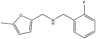 [(2-fluorophenyl)methyl][(5-methylfuran-2-yl)methyl]amine Struktur