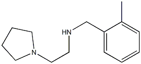 [(2-methylphenyl)methyl][2-(pyrrolidin-1-yl)ethyl]amine Struktur