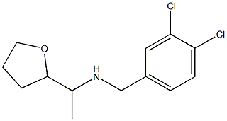 [(3,4-dichlorophenyl)methyl][1-(oxolan-2-yl)ethyl]amine Struktur