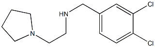 [(3,4-dichlorophenyl)methyl][2-(pyrrolidin-1-yl)ethyl]amine Struktur