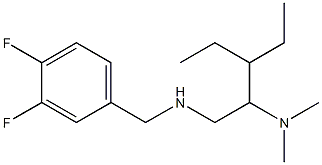 [(3,4-difluorophenyl)methyl][2-(dimethylamino)-3-ethylpentyl]amine Struktur