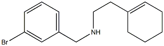 [(3-bromophenyl)methyl][2-(cyclohex-1-en-1-yl)ethyl]amine Struktur