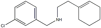 [(3-chlorophenyl)methyl][2-(cyclohex-1-en-1-yl)ethyl]amine Struktur