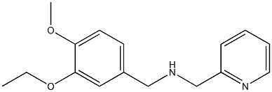 [(3-ethoxy-4-methoxyphenyl)methyl](pyridin-2-ylmethyl)amine Struktur