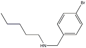 [(4-bromophenyl)methyl](pentyl)amine Struktur