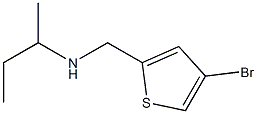 [(4-bromothiophen-2-yl)methyl](butan-2-yl)amine Struktur