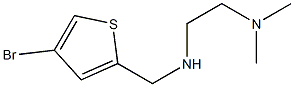 [(4-bromothiophen-2-yl)methyl][2-(dimethylamino)ethyl]amine Struktur