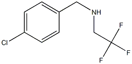 [(4-chlorophenyl)methyl](2,2,2-trifluoroethyl)amine Struktur