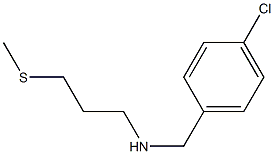 [(4-chlorophenyl)methyl][3-(methylsulfanyl)propyl]amine Struktur