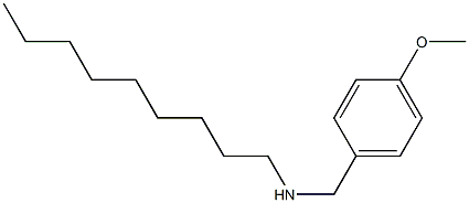 [(4-methoxyphenyl)methyl](nonyl)amine Struktur