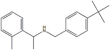 [(4-tert-butylphenyl)methyl][1-(2-methylphenyl)ethyl]amine Struktur