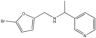 [(5-bromofuran-2-yl)methyl][1-(pyridin-3-yl)ethyl]amine Struktur