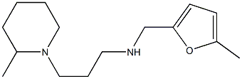 [(5-methylfuran-2-yl)methyl][3-(2-methylpiperidin-1-yl)propyl]amine Struktur