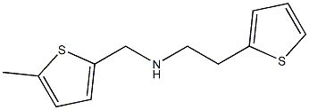 [(5-methylthiophen-2-yl)methyl][2-(thiophen-2-yl)ethyl]amine Struktur