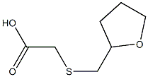 [(tetrahydrofuran-2-ylmethyl)thio]acetic acid Struktur