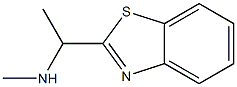 [1-(1,3-benzothiazol-2-yl)ethyl](methyl)amine Struktur