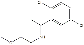 [1-(2,5-dichlorophenyl)ethyl](2-methoxyethyl)amine Struktur