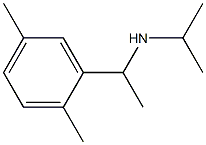 [1-(2,5-dimethylphenyl)ethyl](propan-2-yl)amine Struktur