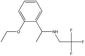 [1-(2-ethoxyphenyl)ethyl](2,2,2-trifluoroethyl)amine Struktur