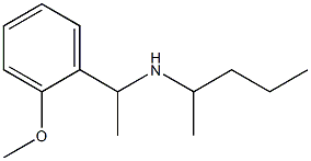 [1-(2-methoxyphenyl)ethyl](pentan-2-yl)amine Struktur