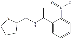 [1-(2-nitrophenyl)ethyl][1-(oxolan-2-yl)ethyl]amine Struktur