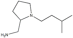 [1-(3-methylbutyl)pyrrolidin-2-yl]methanamine Struktur