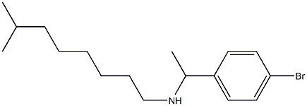 [1-(4-bromophenyl)ethyl](7-methyloctyl)amine Struktur