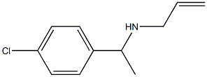 [1-(4-chlorophenyl)ethyl](prop-2-en-1-yl)amine Struktur