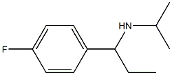 [1-(4-fluorophenyl)propyl](propan-2-yl)amine Struktur