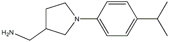 [1-(4-isopropylphenyl)pyrrolidin-3-yl]methylamine Struktur