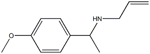 [1-(4-methoxyphenyl)ethyl](prop-2-en-1-yl)amine Struktur