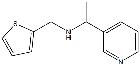 [1-(pyridin-3-yl)ethyl](thiophen-2-ylmethyl)amine Struktur