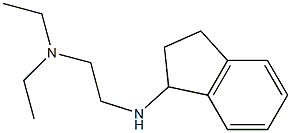 [2-(2,3-dihydro-1H-inden-1-ylamino)ethyl]diethylamine Struktur