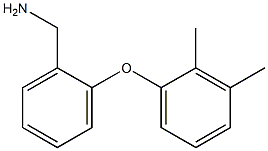 [2-(2,3-dimethylphenoxy)phenyl]methanamine Struktur