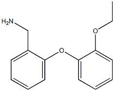 [2-(2-ethoxyphenoxy)phenyl]methanamine Struktur