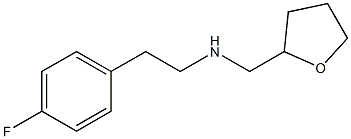 [2-(4-fluorophenyl)ethyl](oxolan-2-ylmethyl)amine Struktur