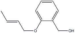 [2-(but-2-en-1-yloxy)phenyl]methanol Struktur