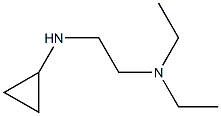 [2-(cyclopropylamino)ethyl]diethylamine Struktur