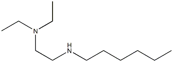 [2-(diethylamino)ethyl](hexyl)amine Struktur