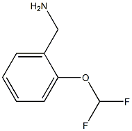 [2-(difluoromethoxy)phenyl]methanamine Struktur