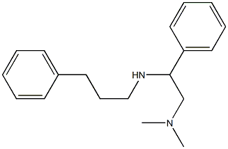 [2-(dimethylamino)-1-phenylethyl](3-phenylpropyl)amine Struktur