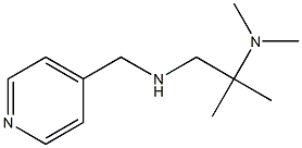 [2-(dimethylamino)-2-methylpropyl](pyridin-4-ylmethyl)amine Struktur