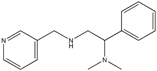 [2-(dimethylamino)-2-phenylethyl](pyridin-3-ylmethyl)amine Struktur