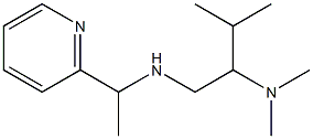 [2-(dimethylamino)-3-methylbutyl][1-(pyridin-2-yl)ethyl]amine Struktur