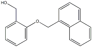 [2-(naphthalen-1-ylmethoxy)phenyl]methanol Struktur