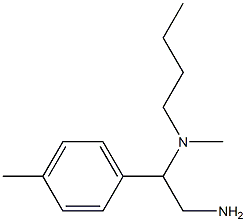 [2-amino-1-(4-methylphenyl)ethyl](butyl)methylamine Struktur