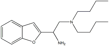 [2-amino-2-(1-benzofuran-2-yl)ethyl]dibutylamine Struktur